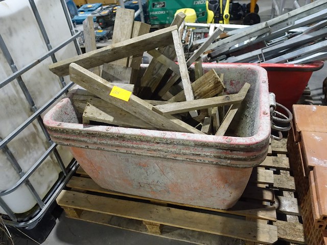 3x kunststof mortelbak - afbeelding 1 van  2