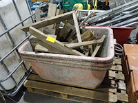 3x kunststof mortelbak - afbeelding 1 van  2