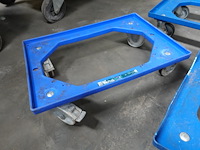 3x kunststof transportdolly - afbeelding 3 van  5