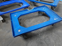 3x kunststof transportdolly - afbeelding 4 van  5