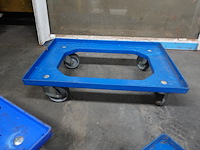 3x kunststof transportdolly - afbeelding 5 van  5