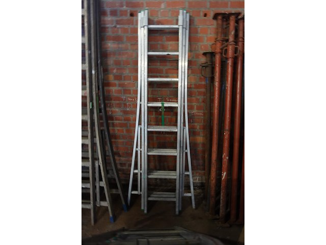 3x ladder - afbeelding 4 van  5