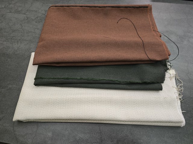 3x lap stof voor outdoor sunbrella 130x140cm - afbeelding 1 van  11