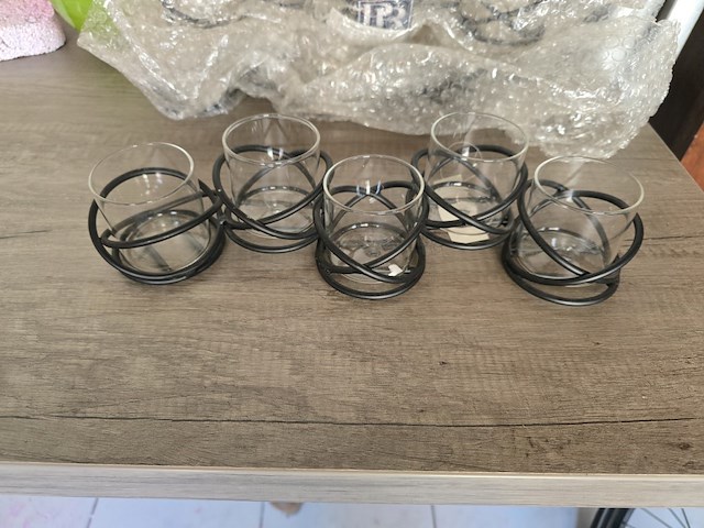 3x latina theelichthouder - afbeelding 1 van  4