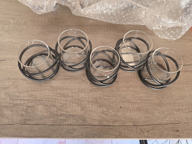 3x latina theelichthouder - afbeelding 2 van  4