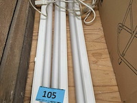 3x led buisarmaturen l85 cm - afbeelding 1 van  2