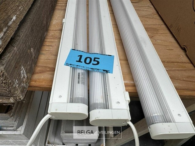 3x led buisarmaturen l85 cm - afbeelding 2 van  2