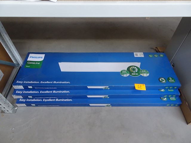 3x led verlichting philips coreline - afbeelding 1 van  2