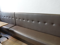 3x lederen zitbank - afbeelding 2 van  3