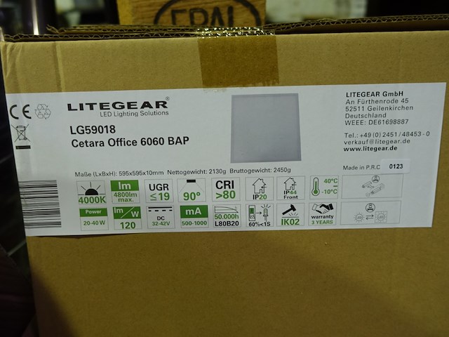 3x litegear verlichting - afbeelding 2 van  5