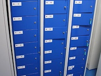 3x lockerkast, qmp, met 10 individuele lockers - afbeelding 1 van  1
