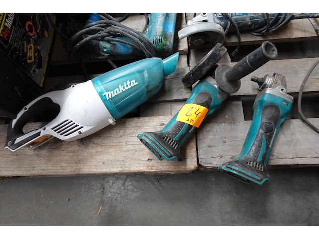 3x makita 18v - afbeelding 1 van  4