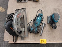 3x makita machine