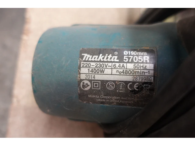 3x makita machine - afbeelding 3 van  7
