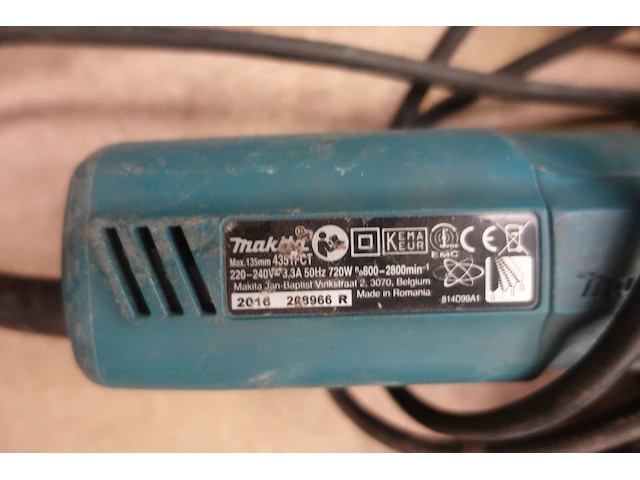 3x makita machine - afbeelding 5 van  7
