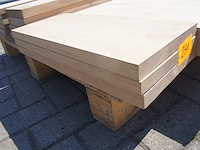 3x massief eiken legbord 33mm - afbeelding 3 van  3