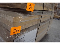 3x massief eiken traptreden 33mm - afbeelding 2 van  4