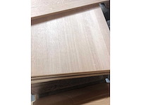 3x massief eiken traptreden/legborden 20mm - afbeelding 6 van  7