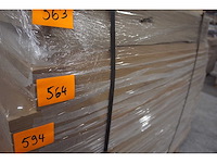3x massief eiken traptreden/legborden 25mm - afbeelding 1 van  4
