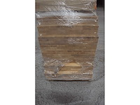 3x massief eiken traptreden/legborden 25mm - afbeelding 2 van  4