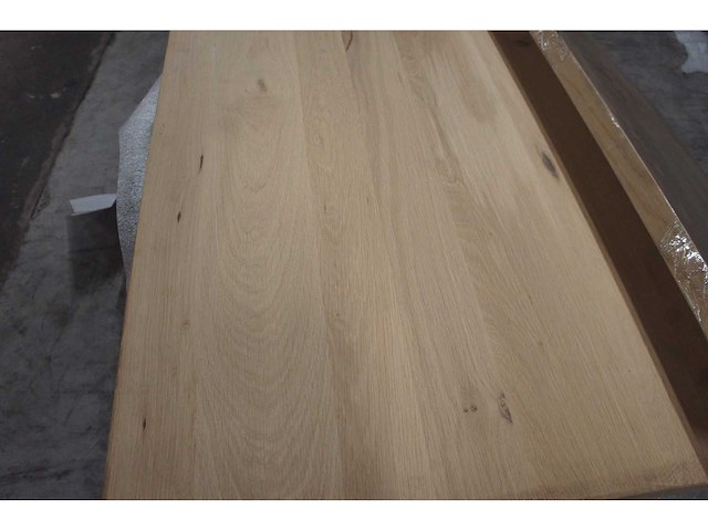 3x massief eiken traptreden/legborden 25mm - afbeelding 4 van  4