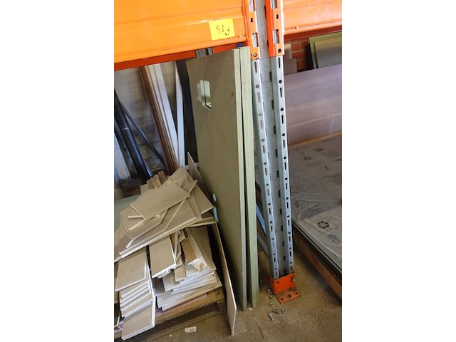 3x mdf toiletwand - afbeelding 3 van  3