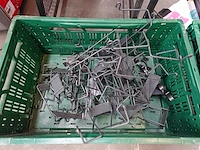 3x metalen affichepaneel + kast - afbeelding 4 van  7