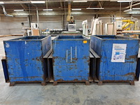 3x metalen bak + inhoud - afbeelding 1 van  7