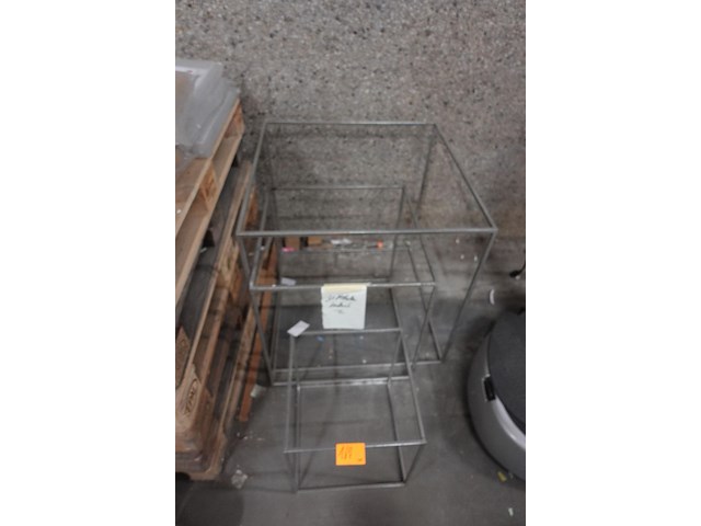 3x metalen kubus - afbeelding 6 van  6