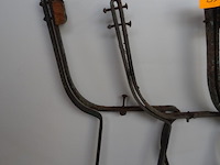 3x metalen onderstel voor tuinbank - afbeelding 3 van  4