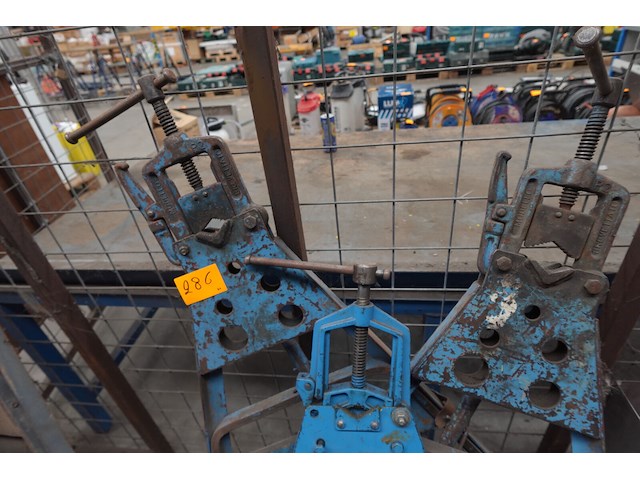 3x metalen pijpsteun - afbeelding 2 van  2