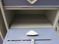 3x metalen postvakkenkast - afbeelding 3 van  4