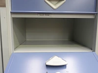 3x metalen postvakkenkast - afbeelding 3 van  4