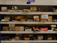 3x metalen rek fabory + inhoud - afbeelding 10 van  11