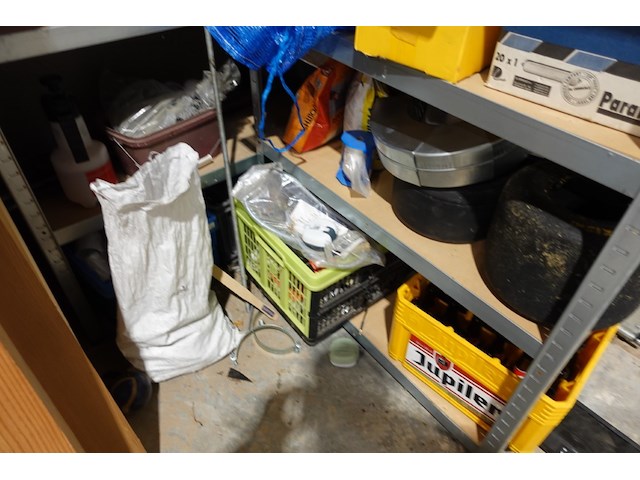 3x metalen rek + inhoud - afbeelding 7 van  22