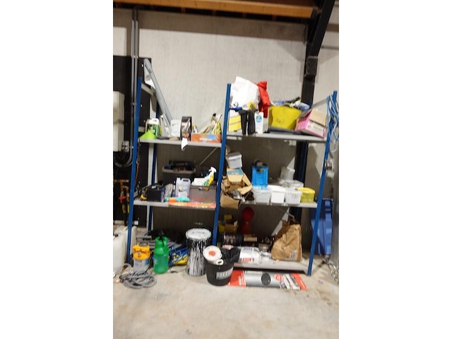 3x metalen rek + inhoud - afbeelding 8 van  22
