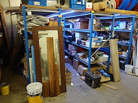 3x metalen rek + platform - afbeelding 1 van  5