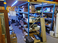 3x metalen rek + platform - afbeelding 2 van  5