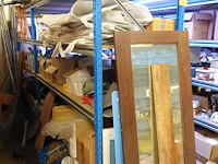 3x metalen rek + platform - afbeelding 3 van  5