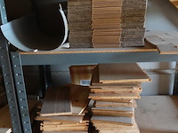 3x metalen rek + staaltjes parket - afbeelding 2 van  10