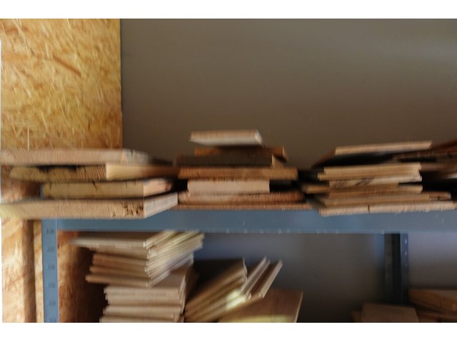 3x metalen rek + staaltjes parket - afbeelding 7 van  10