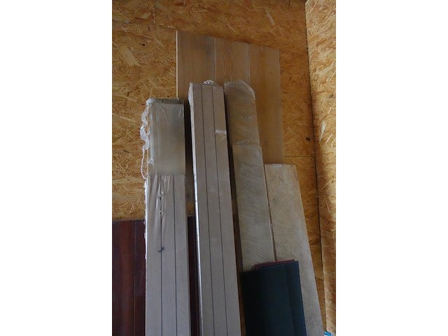 3x metalen rek + staaltjes parket - afbeelding 8 van  10