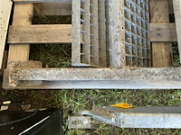 3x metalen rooster trap - afbeelding 4 van  5