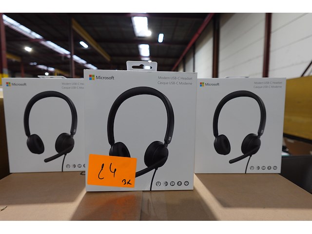3x microsoft headset - afbeelding 1 van  2