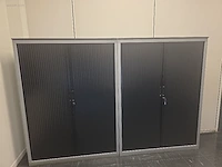 (3x) middelhoge dossierkasten