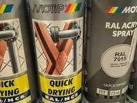 3x motip acryl framboosrood ral3027 400ml (houdbaar tot 2034) - afbeelding 3 van  3