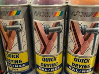 3x motip acryl purperrood ral3004 400ml (houdbaar tot 2034) - afbeelding 3 van  3