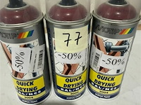 3x motip acryl ral3004 400ml (houdbaar tot 2034) - afbeelding 1 van  3
