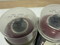 3x motip acryl ral3004 400ml (houdbaar tot 2034) - afbeelding 3 van  3