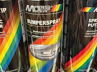3x motip bumperspray zwart 400ml (houdbaar tot 2034) - afbeelding 3 van  3